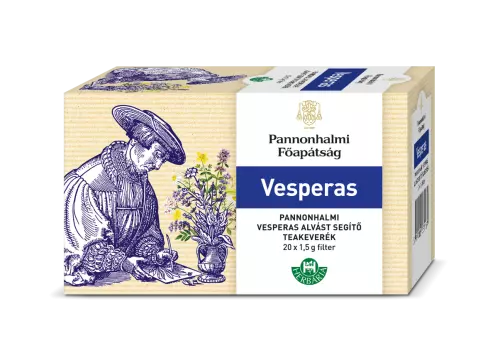 Pannonhalmi Vesperas alvást segítő teakeverék 20x1,5g