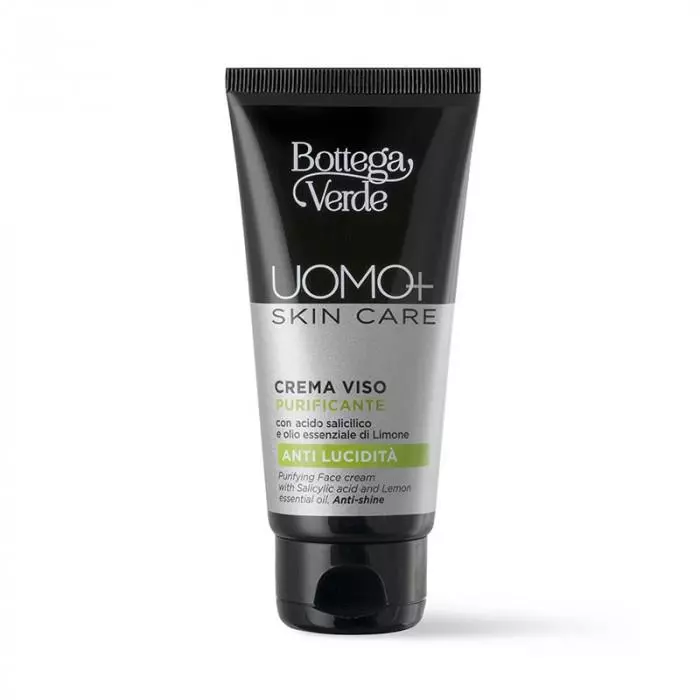 Bottega Verde Uomo+ skincare arckrém tisztító és mattító 50ml Bottega Verde Uomo+ skincare arckrém tisztító és mattító 50ml