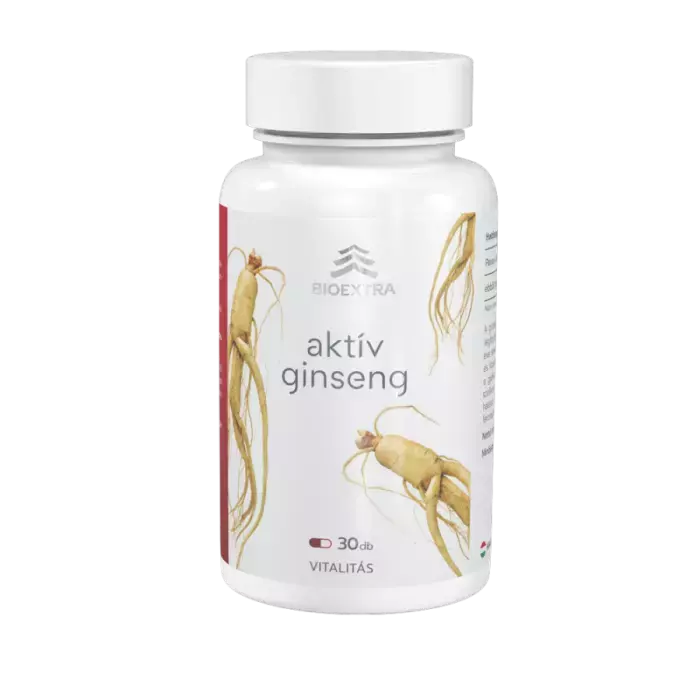 Bioextra Aktív Ginseng 375 mg kapszula 30x Bioextra Aktív Ginseng 375 mg kapszula 30x