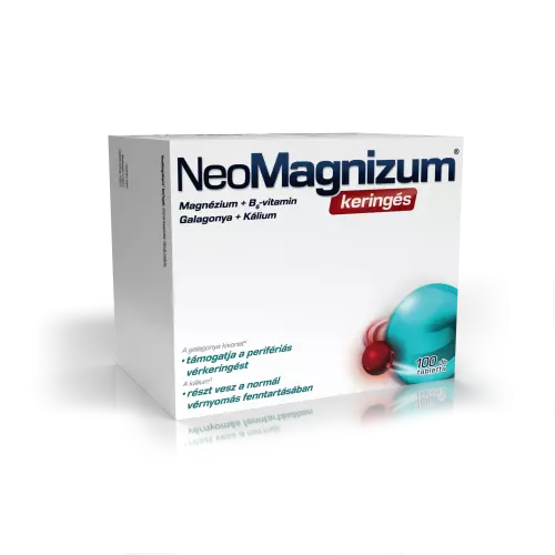 NeoMagnizum keringés Mg B6 tabletta 100x