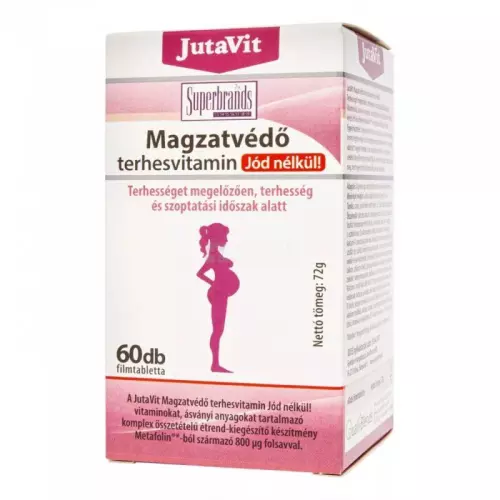 JutaVit Magzatvédő terhesvitamin jódmentes tabl. 60x