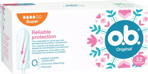 O.b. ProComfort super tampon 32x