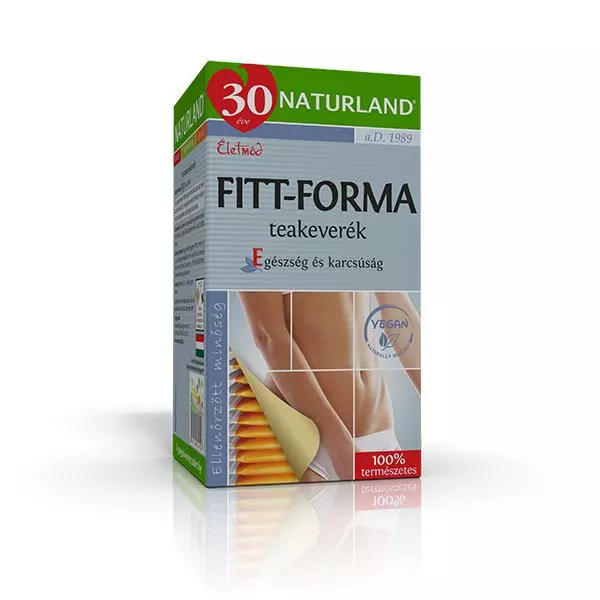 Fittforma tea filteres NATURLAND 20x2g Fittforma tea filteres NATURLAND 20x2g