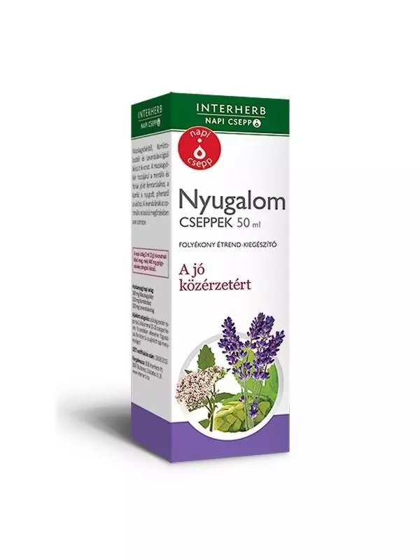 Interherb Napi Csepp Nyugalom cseppek 50ml Interherb Napi Csepp Nyugalom cseppek 50ml