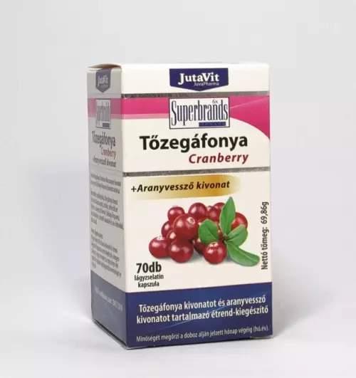 JutaVit Tőzegáfonya kapszula 60x+10x