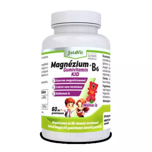 JutaVit Magnézium+ B6 gumivitamin KID 60x