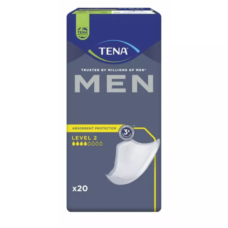 Tena Men Level 2 inkontinencia betét (450 ml) 20x Tena Men Level 2 inkontinencia betét (450 ml) 20x
