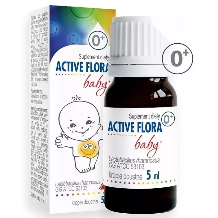 Active Flora baby+ étrendkiegészítő cseppek 5ml Active Flora baby+ étrendkiegészítő cseppek 5ml