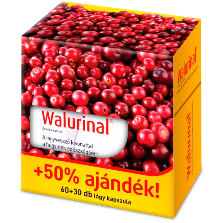 Walurinal Aranyvesszővel lágy kapszula 60+30x Walurinal Aranyvesszővel lágy kapszula 60+30x