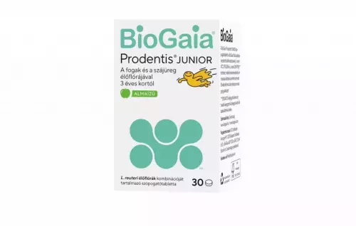 BioGaia Prodentis Junior szopogató tabletta alma 30x