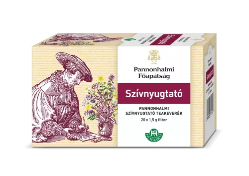 Pannonhalmi Szívnyugtató teakeverék filteres 20x1,5g