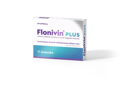 Flonivin Plus cink+ élőflóra kapszula 20x