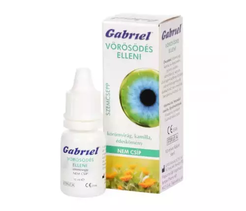 Gabriel szemcsepp vörösödésre 10ml