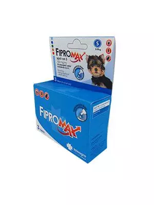 Fipromax spot-on S 100 mg/ml kutya (2-10kg) A.U.V. 3x