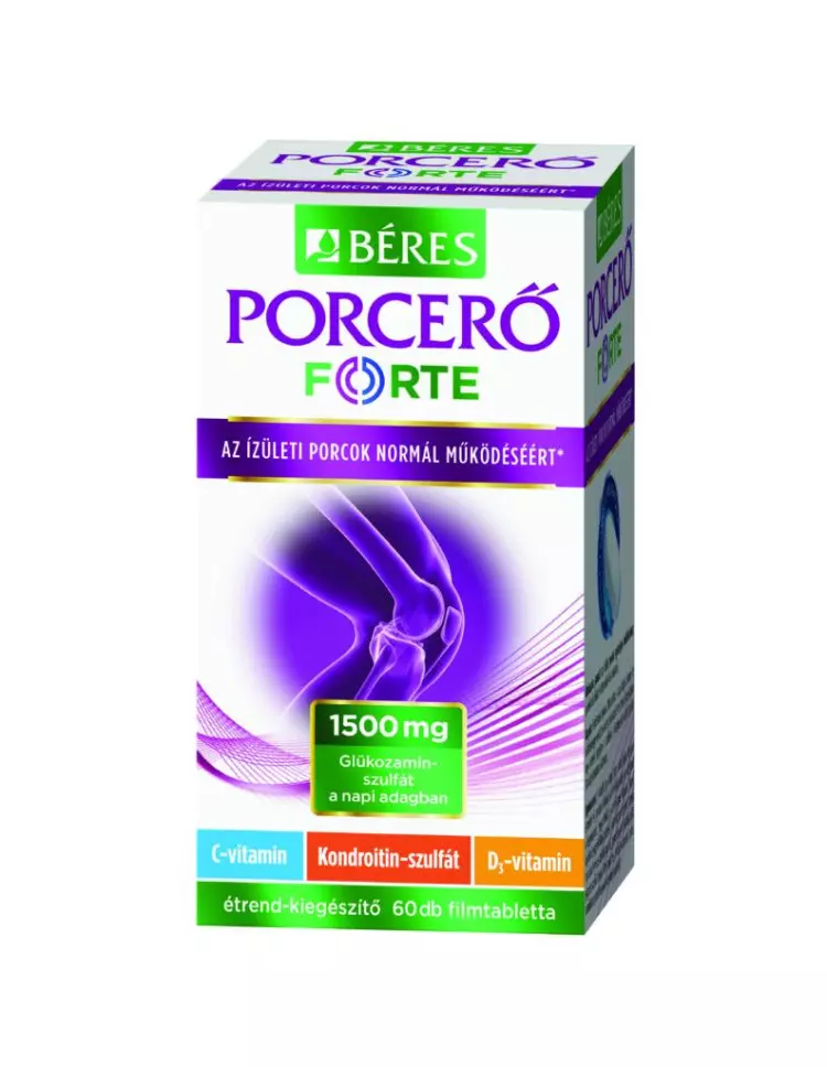 Béres Porcerő FORTE étrendkiegészítő filmtabletta 60x Béres Porcerő FORTE étrendkiegészítő filmtabletta 60x
