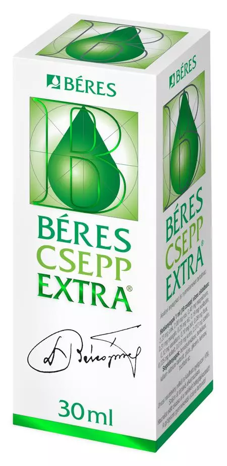 Béres Csepp Extra belsőleges oldatos cseppek 1x 30ml