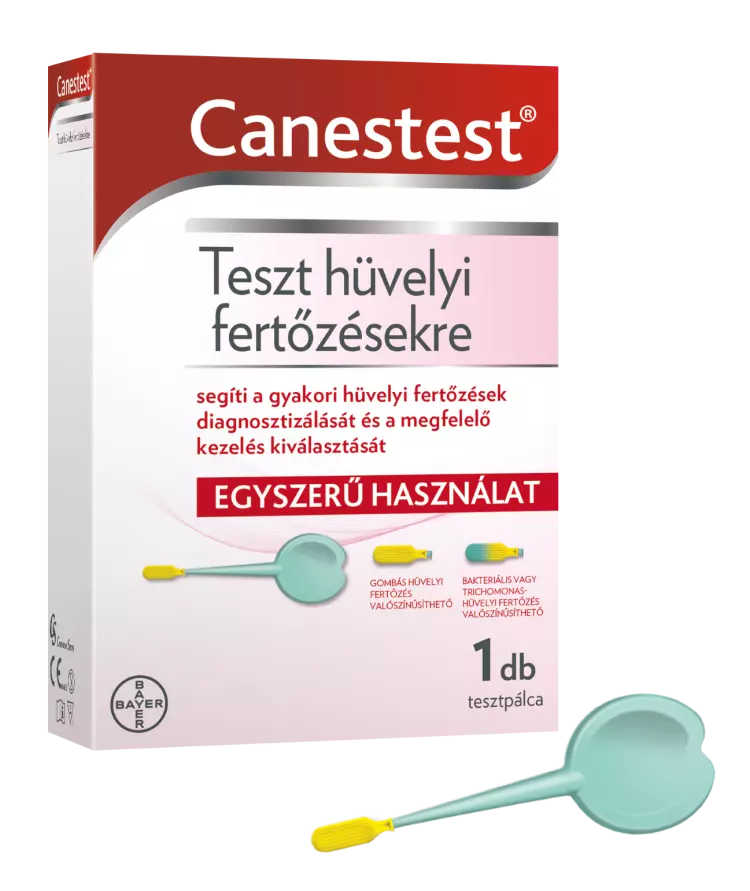 Canestest hüvelyfertőzés teszt 1x Canestest hüvelyfertőzés teszt 1x