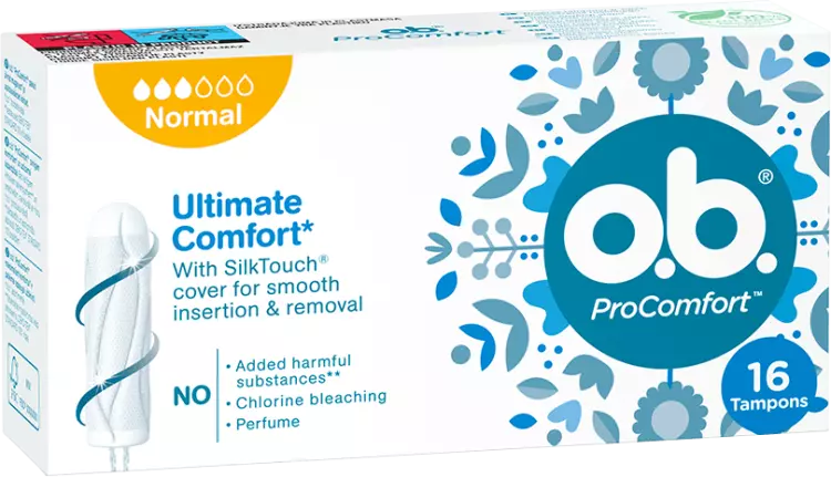 O.b. ProComfort normál tampon 16x O.b. ProComfort normál tampon 16x