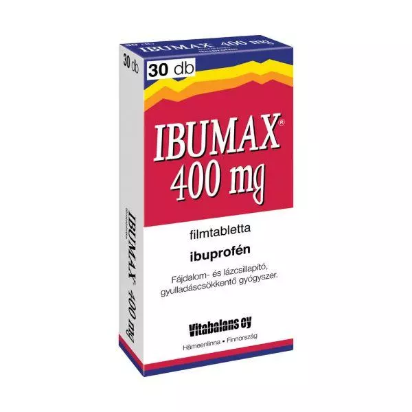 Ibumax 400 mg filmtabletta 30x Ibumax 400 mg filmtabletta 30x