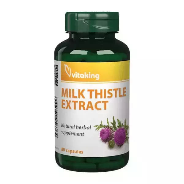 Vitaking Milk Thistle máriatövis kapszula 80x Vitaking Milk Thistle máriatövis kapszula 80x