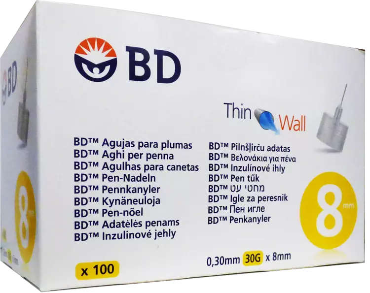 BD Micro-Fine Pen inj. tű 30G 100x BD Micro-Fine Pen inj. tű 30G 100x