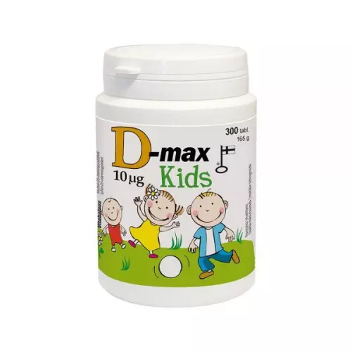DMax Kids D3 vitamin 400NE rágótabletta Vitabalans 90x