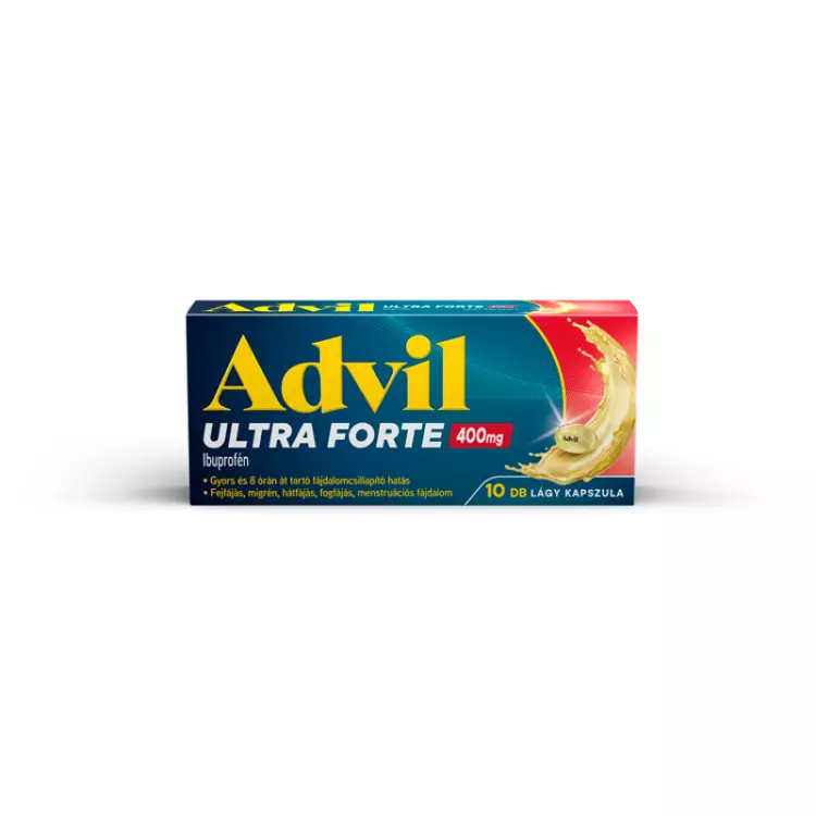 Advil Ultra Forte lágy kapszula 10x Advil Ultra Forte lágy kapszula 10x