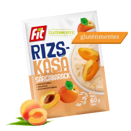 Fit rizskása sárgabarack-inulin GM. 60g Fit rizskása sárgabarack-inulin GM. 60g