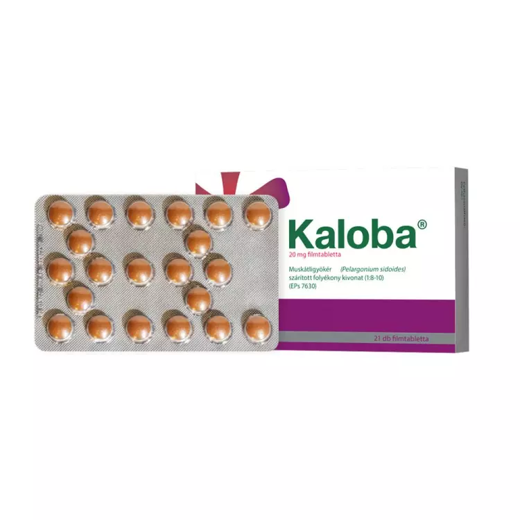 Kaloba 20 mg filmtabletta 21x Kaloba 20 mg filmtabletta 21x