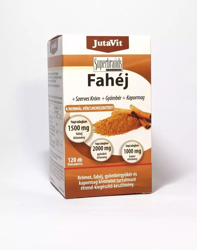 JutaVit Fahéj filmtabletta 120x JutaVit Fahéj filmtabletta 120x