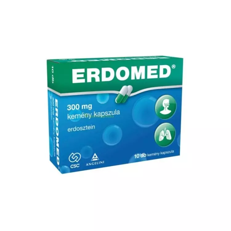 Erdomed 300 mg kemény kapszula 10x Erdomed 300 mg kemény kapszula 10x