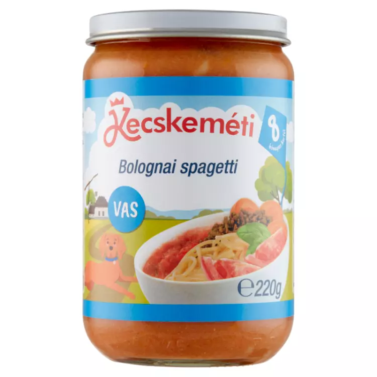 Kecskeméti bolognai spagetti 220g Kecskeméti bolognai spagetti 220g