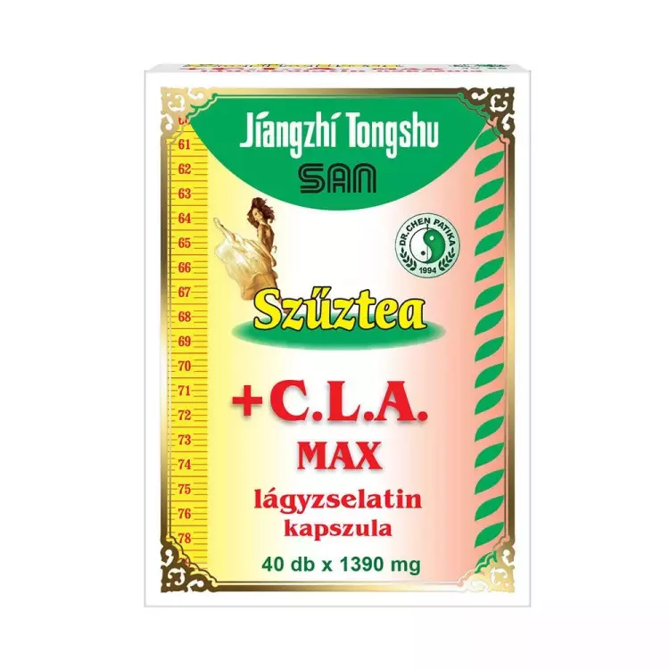 Dr.Chen Szűztea kapszula+ C.L.A. (Jiangzhi TSan.) 40x Dr.Chen Szűztea kapszula+ C.L.A. (Jiangzhi TSan.) 40x