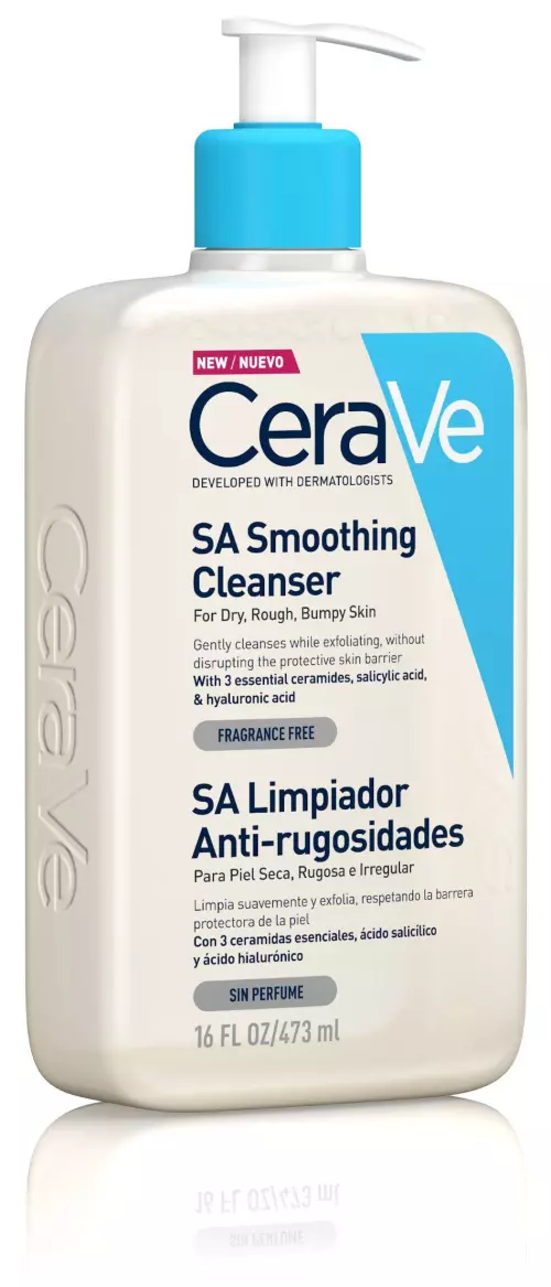 CeraVe SA gél bőrsimító tisztító arcra testre 473ml