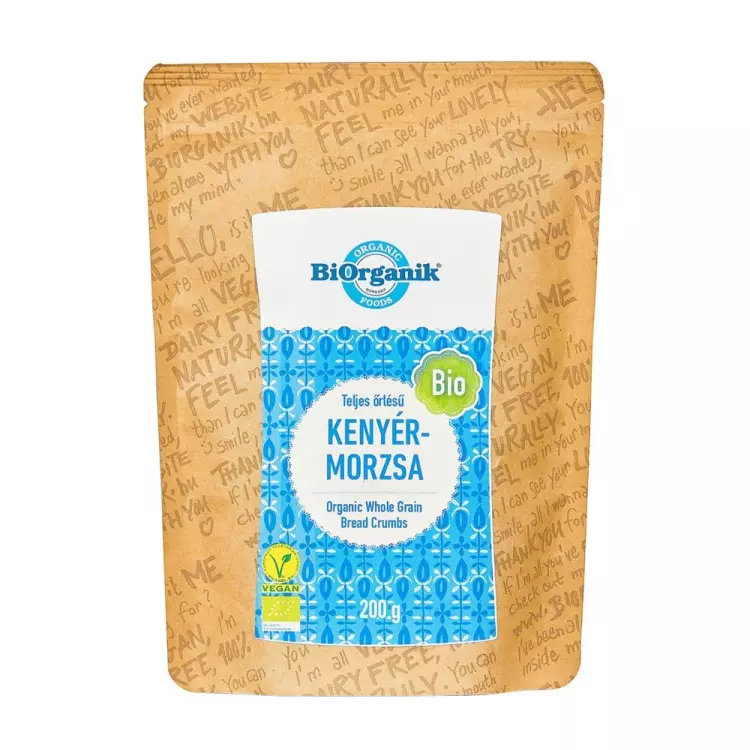 Biorganik Bio kenyérmorzsa T.K 200g Biorganik Bio kenyérmorzsa T.K 200g
