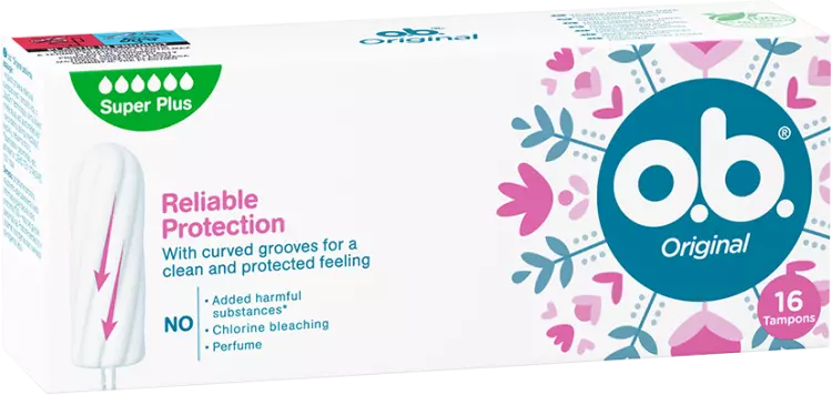 O.b. super plus tampon 16x O.b. super plus tampon 16x