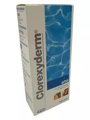 Clorexyderm oto a.u.v. 150 ml Clorexyderm oto a.u.v. 150 ml
