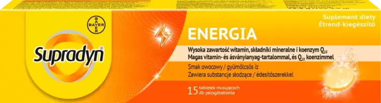 Supradyn Energia pezsgőtabletta 15x Supradyn Energia pezsgőtabletta 15x