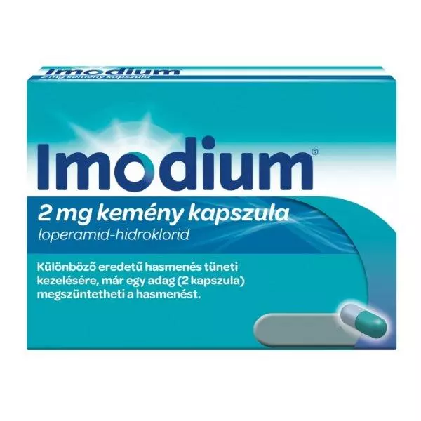 Imodium 2 mg kemény kapszula 8x Imodium 2 mg kemény kapszula 8x