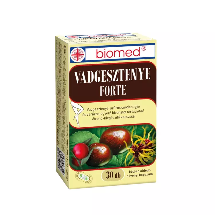 Biomed Vadgesztenye Forte kapszula 30x Biomed Vadgesztenye Forte kapszula 30x