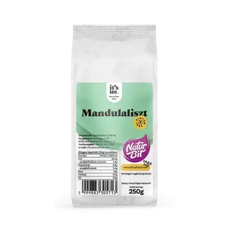 Naturbit mandulaliszt gluténmentes 250g