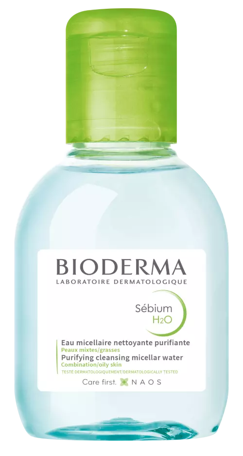 Bioderma Sébium H2O arclemosó zsíros bőrre 100ml