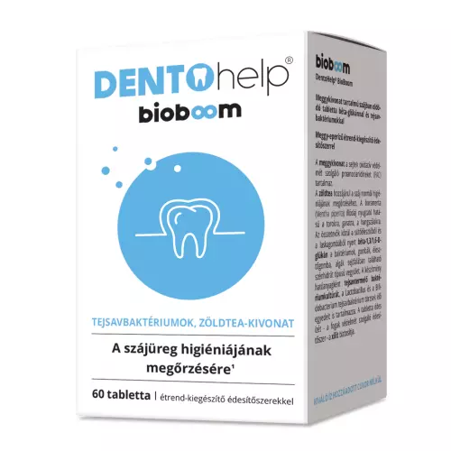 Dentohelp Bioboom étrendkiegészítő tabletta 60x
