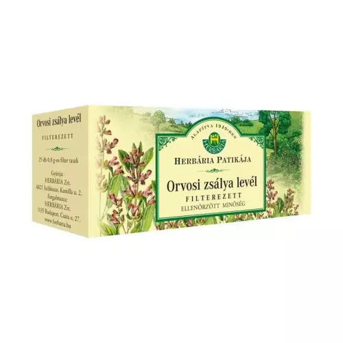 Orvosi zsályalevél filteres HERBÁRIA 25x0.8g