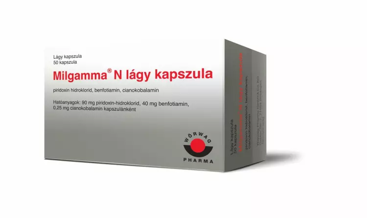 Milgamma N lágy kapszula 50x Milgamma N lágy kapszula 50x
