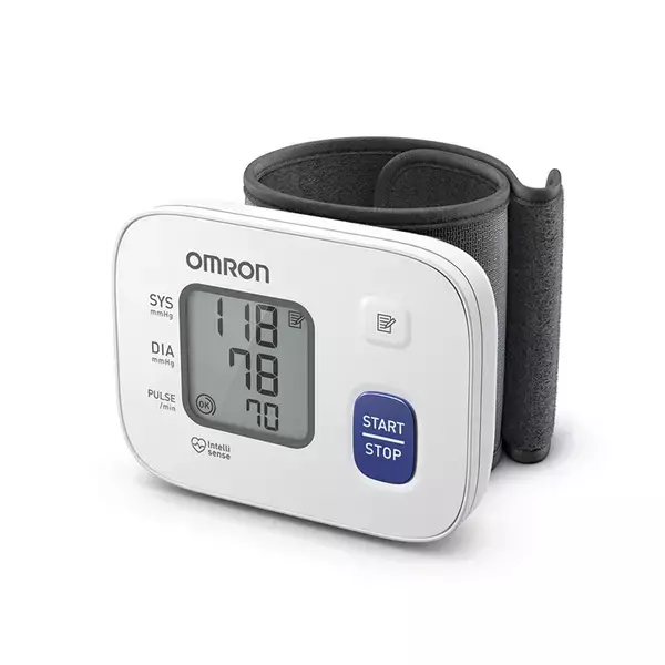 OMRON RS2 Intellisense Vérnyomásmérő automata csuklóra HEM-6161-E 1x OMRON RS2 Intellisense Vérnyomásmérő automata csuklóra HEM-6161-E 1x