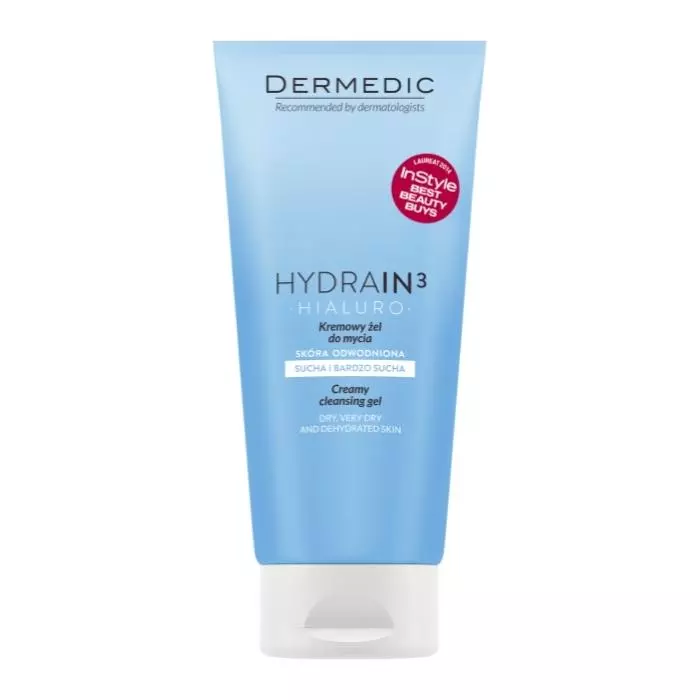 Dermedic Hydrain3 Krémes arctisztító gél 200ml
