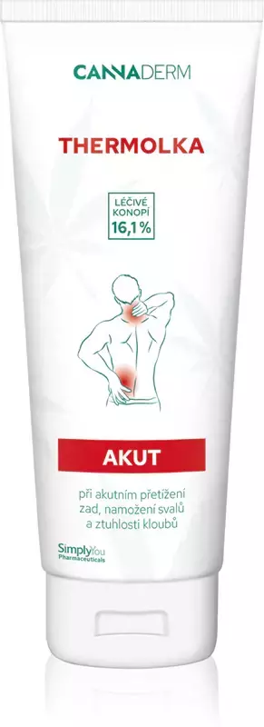Cannaderm Thermolka Akut melegítő masszázs emulzió 125ml
