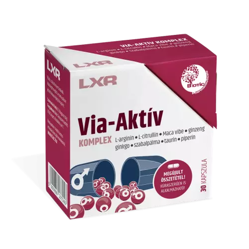 LXR Via-Aktív Komplex kapszula 30x