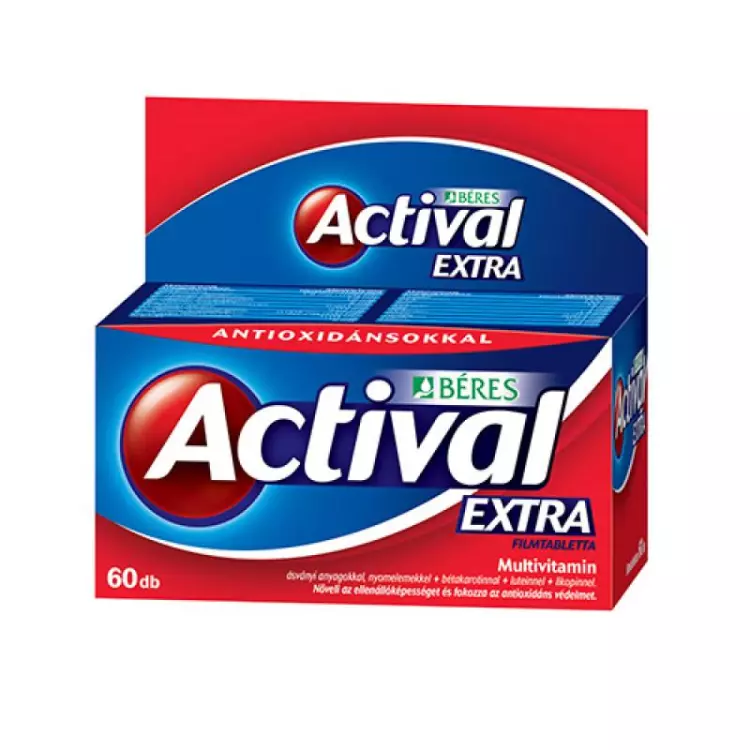 Actival Extra filmtabletta 60x Actival Extra filmtabletta 60x